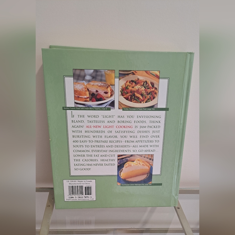 Vintage " All New Light Cooking " Cookbook. - Picture 2 of 10
